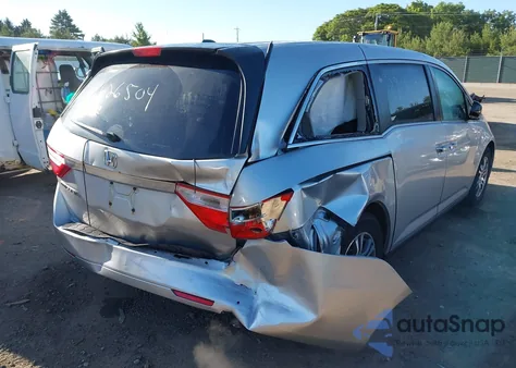 2012 Honda Odyssey Ex-L из США, поврежденный, VIN 5FNRL5H68CB126990